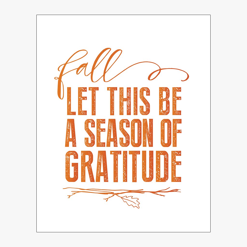 Fall Gratitude (Download)