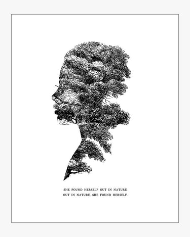 She Found Herself In Nature Download Design