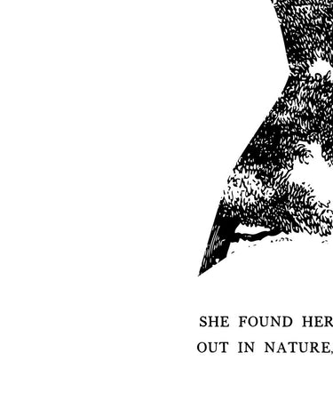 She Found Herself In Nature Download Design Details