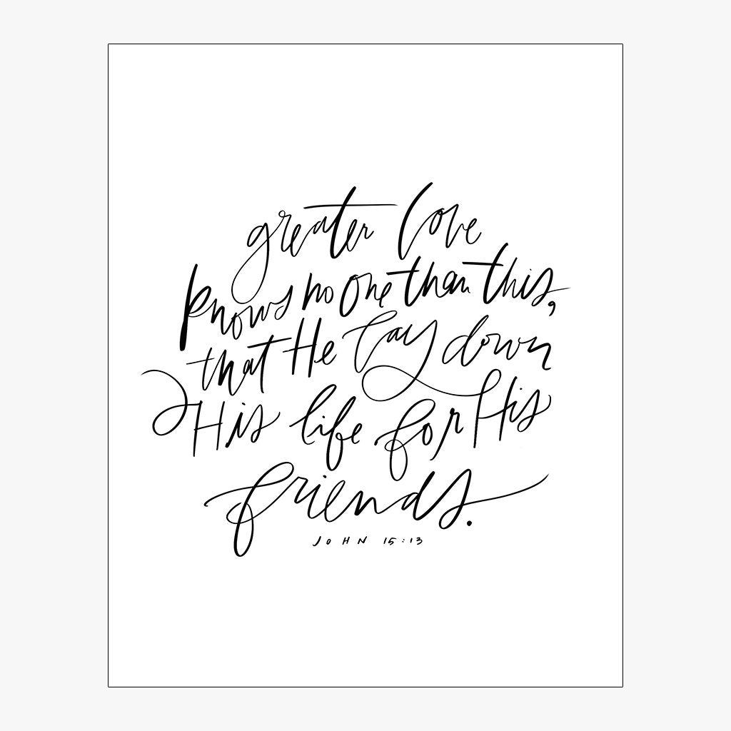 Greater Love Download Design