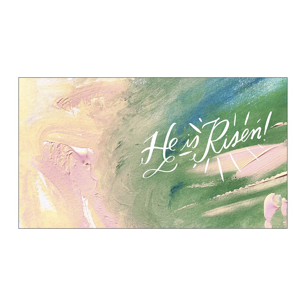 He Is Risen Abstract | Frame TV Art Design