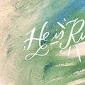 He Is Risen Abstract | Frame TV Art Design Details