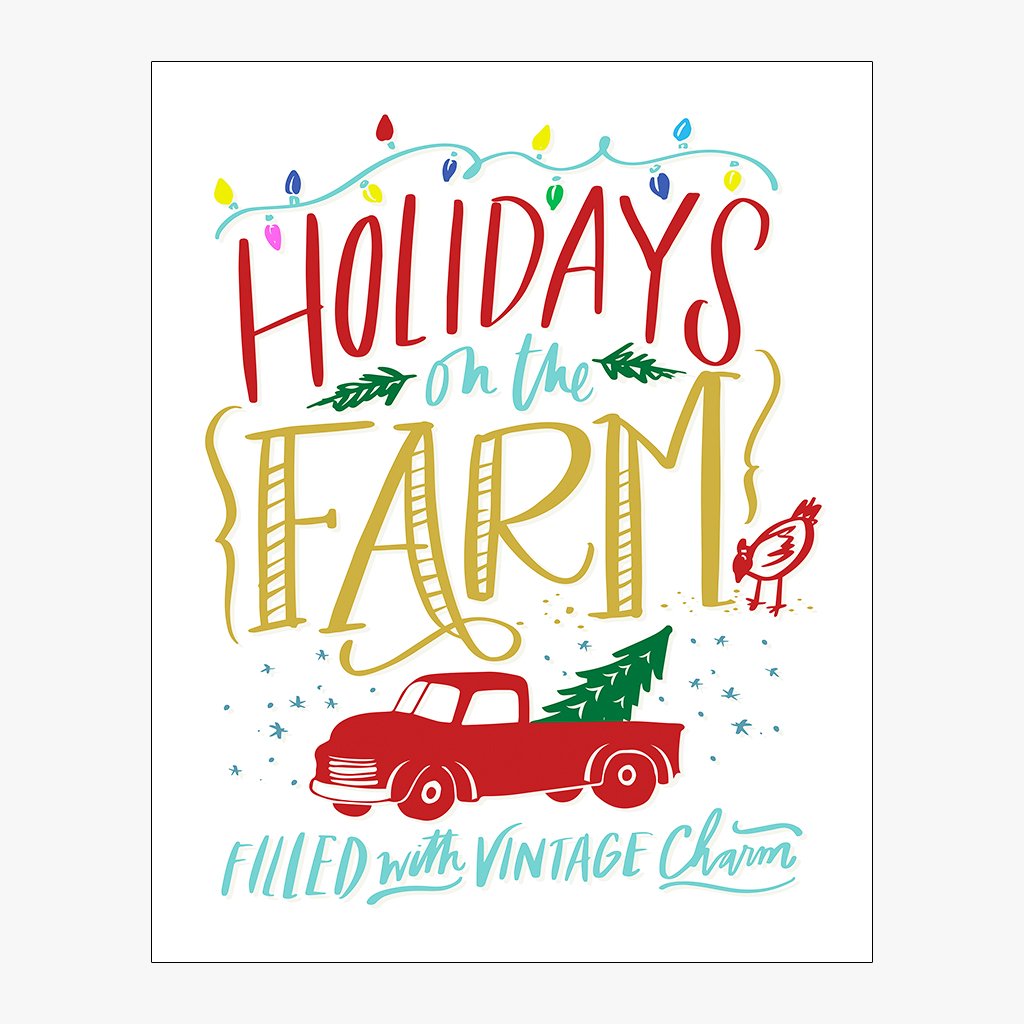 holidays on the farm download design