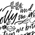 The Holly & The Ivy Design Details in White