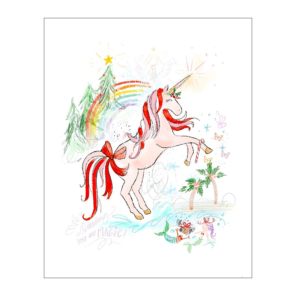 Holly, the Christmas Unicorn!