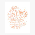 Irish Blessing Download Design in Peach