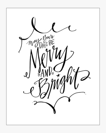 Merry & Bright Download Design