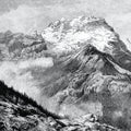 Mountain View Engraving, Vintage | Frame TV Art Design Details