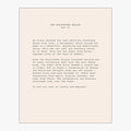 The Nutcracker Story Act II Download Design with Black Text on a Soft Blush-Taupe Background