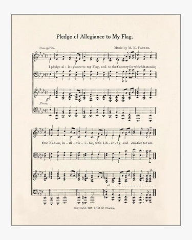 Pledge of Allegiance Download Design