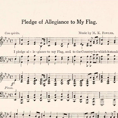 Pledge of Allegiance Download Design Details