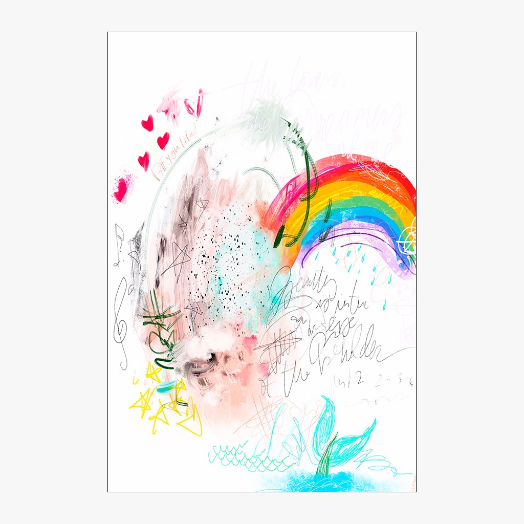 ikea ribba design for rainbow daydream™