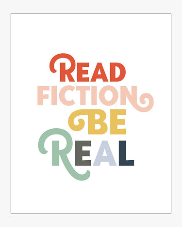 Read Fiction Be Real, Multi Download Design