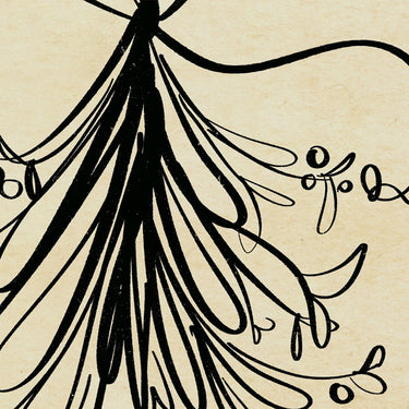 Sketchy Mistletoe Download Details in Natural