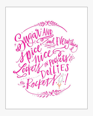 Sugar & Spice Download Design in Pink