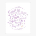 Sugar & Spice Download Design in Lavender