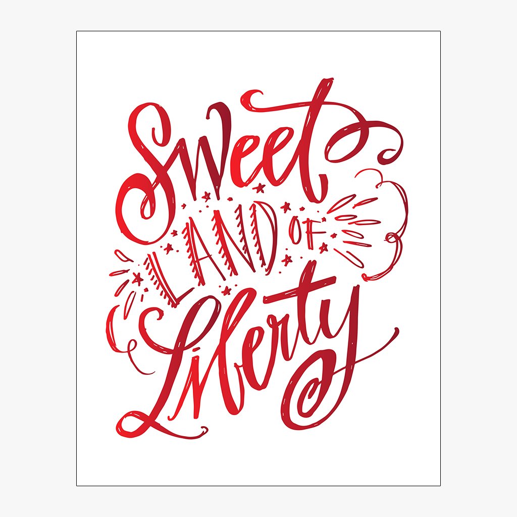 sweet liberty download design in red