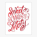 Sweet Liberty Download Design in Red