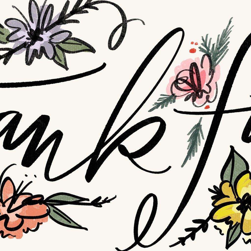Fall Bundle: Thankful Floral Design Details in Alabaster
