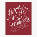 White As Snow Download Design in Crimson