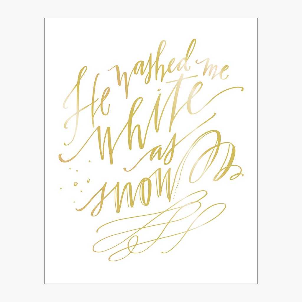white as snow download design in faux gold