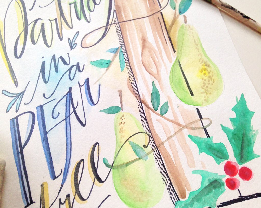 Days of Christmas Printable - 1st Day (Download)