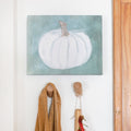 Casper Pumpkin Mini Canvas Sign, size 14 x 11