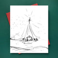 Styled Inspiration Photo of Nativity Sketch Artwork