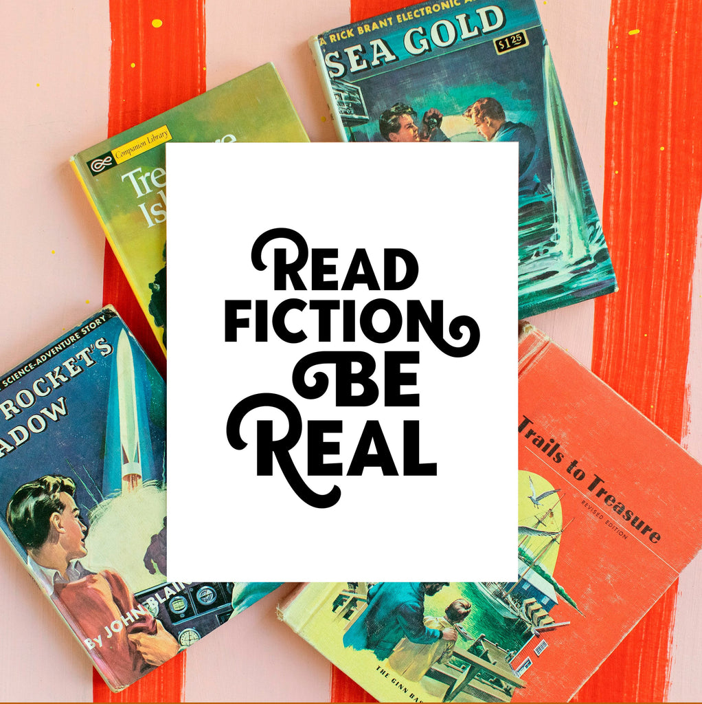 read fiction be real download print in black