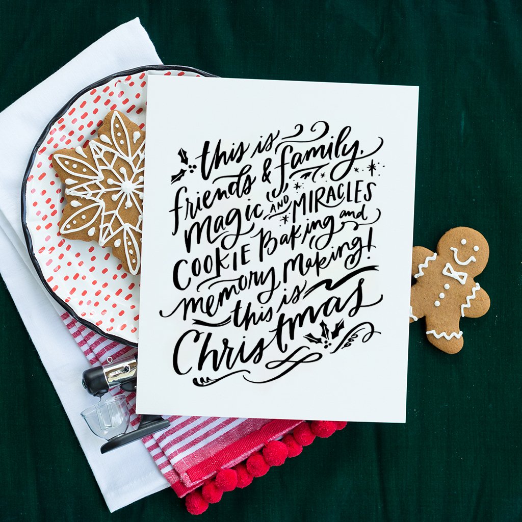 this is christmas download print