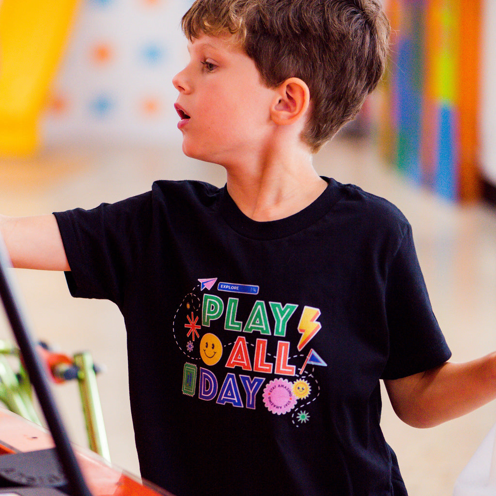 play all day kids tshirt in navy