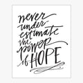 Power Of Hope Download Design in Black