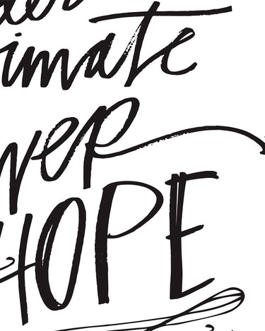 Power Of Hope Download Design Details in Black