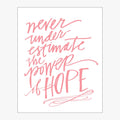 Power Of Hope Download Design in Soft Pink