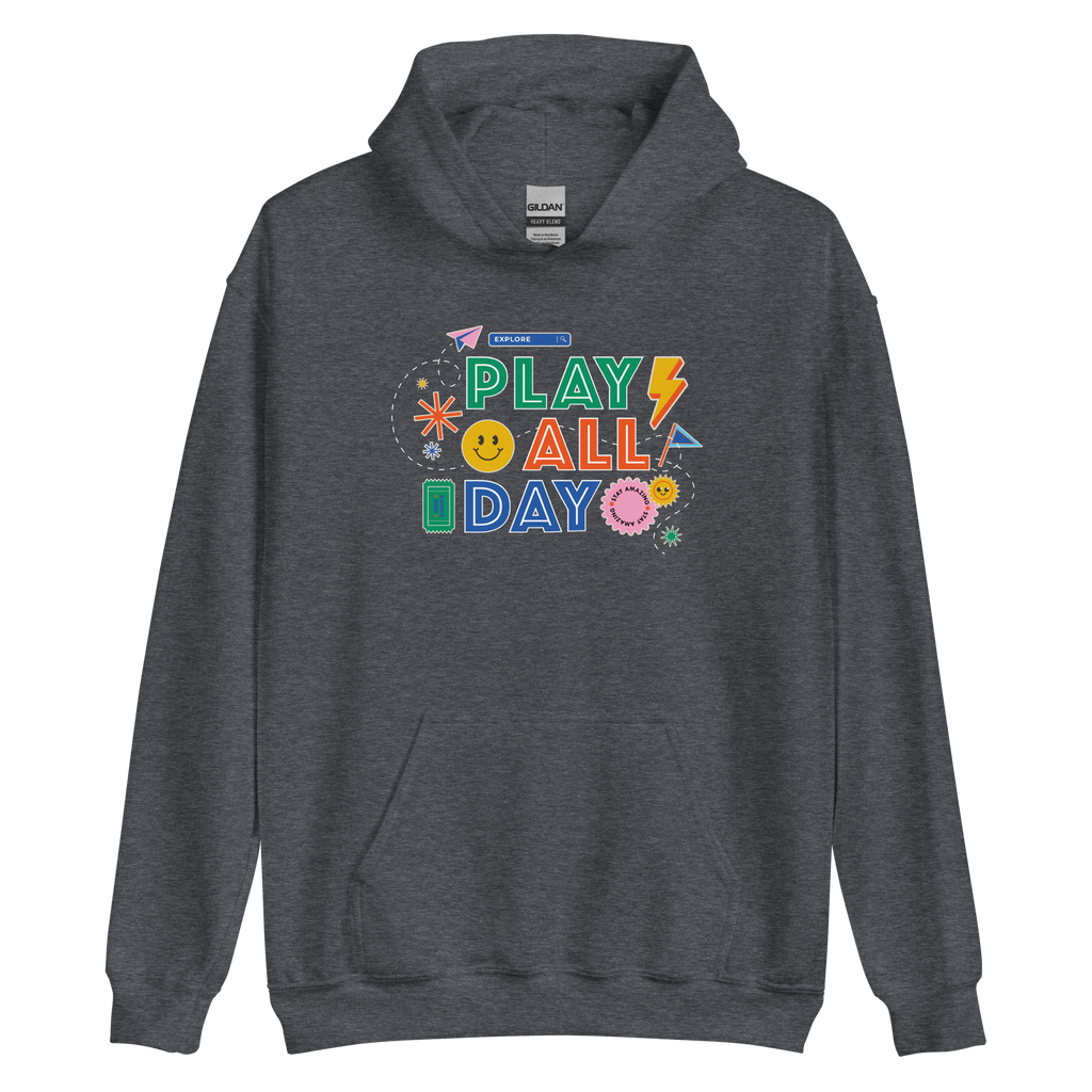play all day hoodie