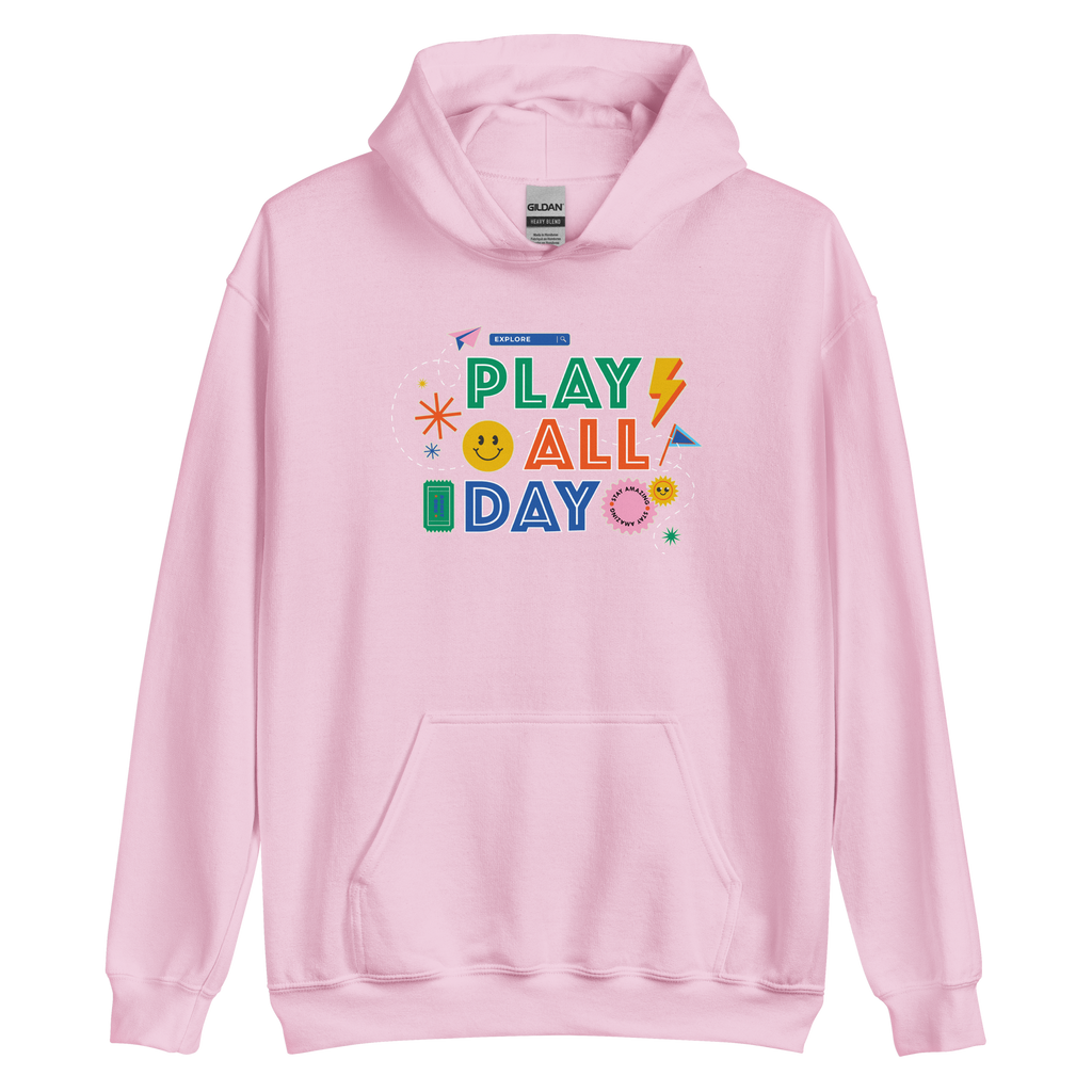 play all day hoodie
