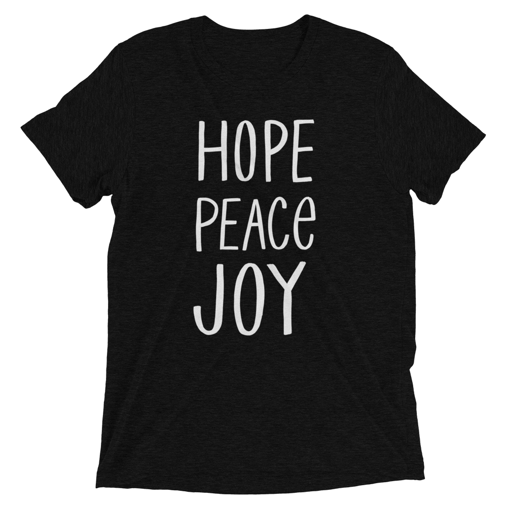 hope peace joy tee