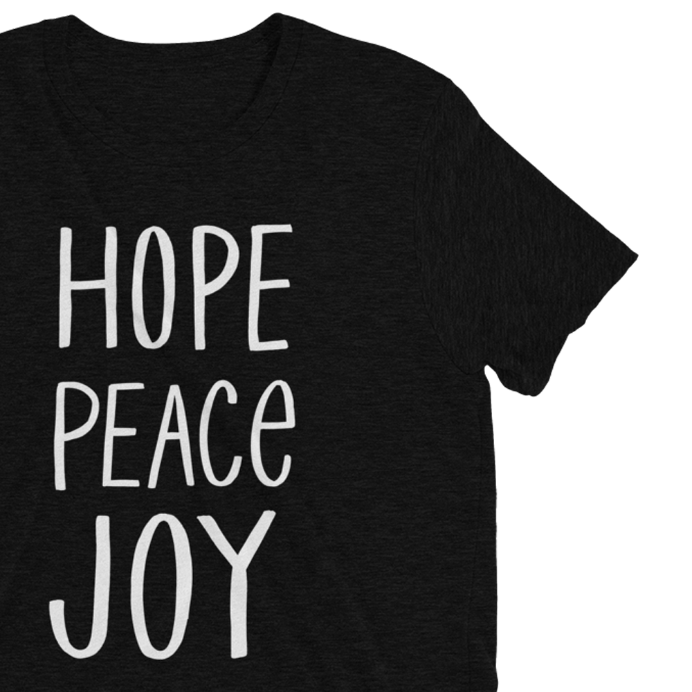 hope peace joy tee