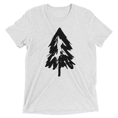 Sketchy Tree (White Fleck) (Tee)