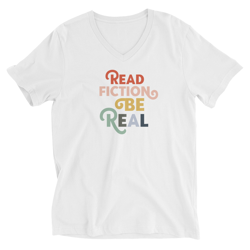 read fiction be real (tee)