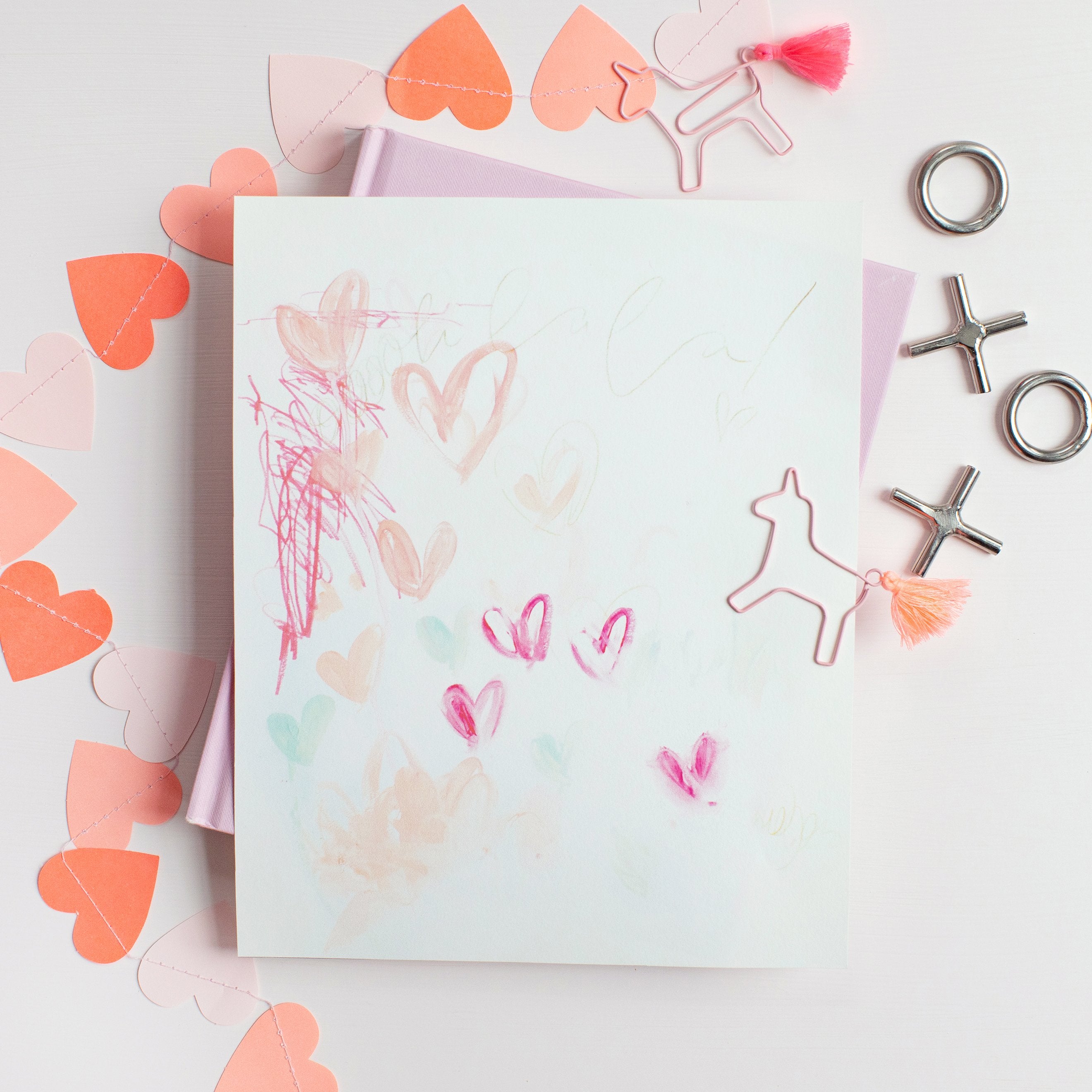 Eva Hearts Download Print