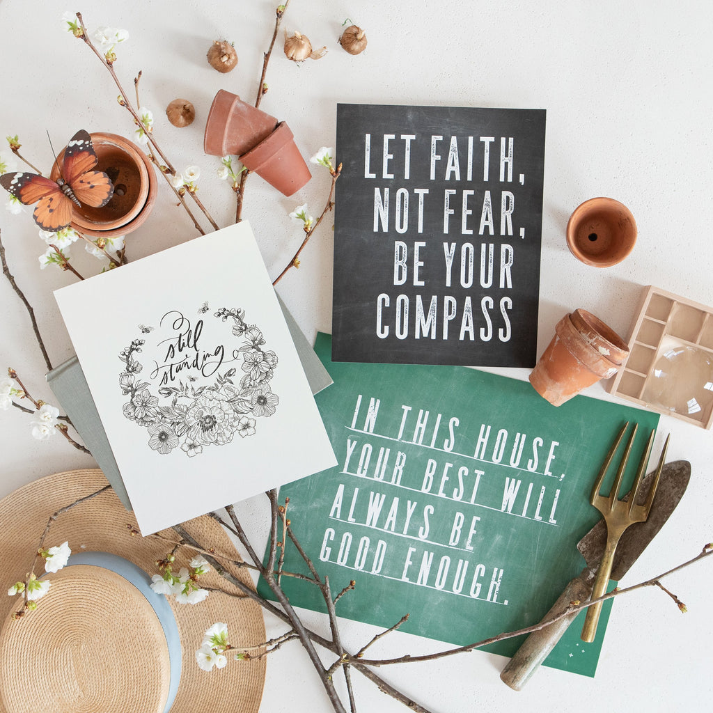 let faith not fear be your compass