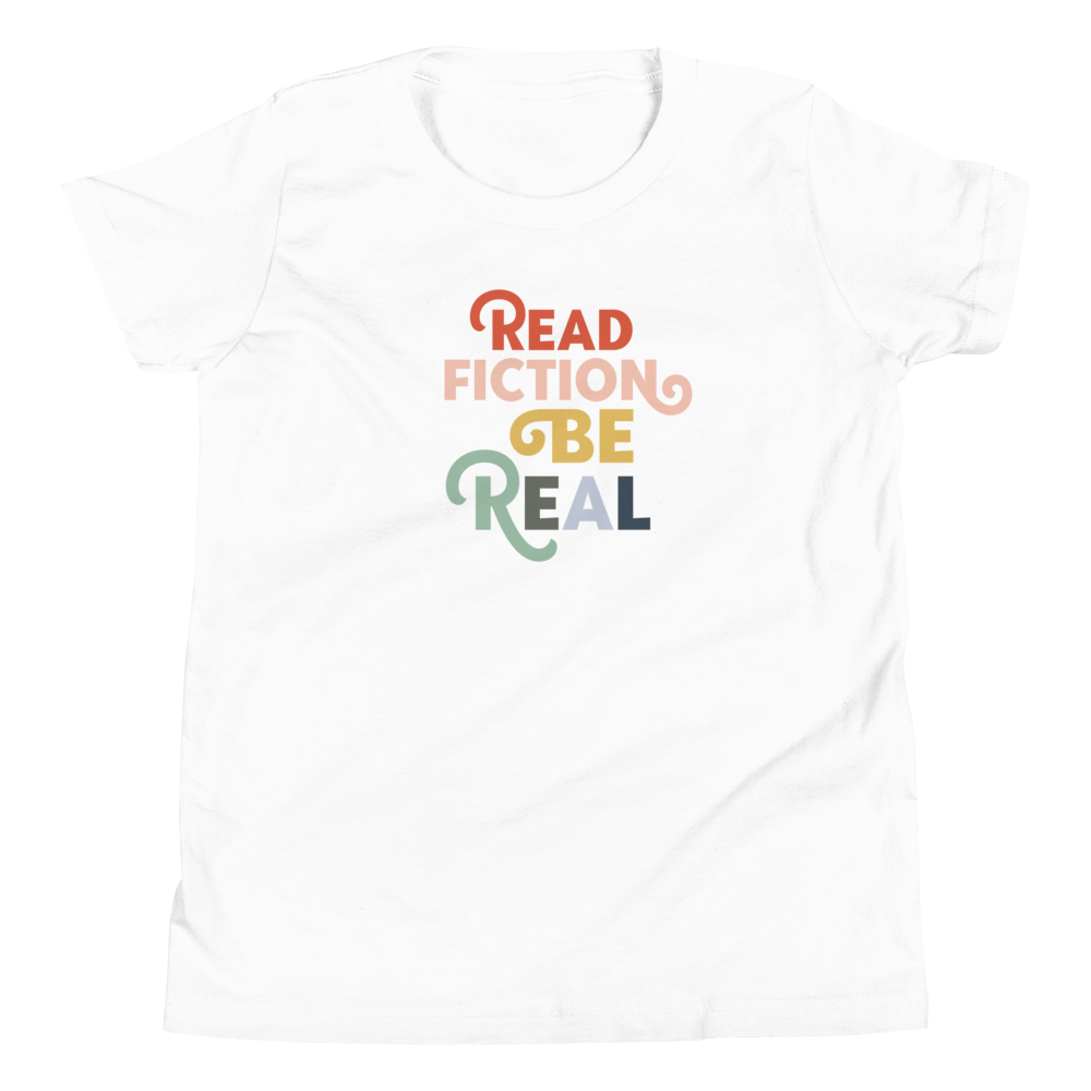 read fiction be real (kids tee)